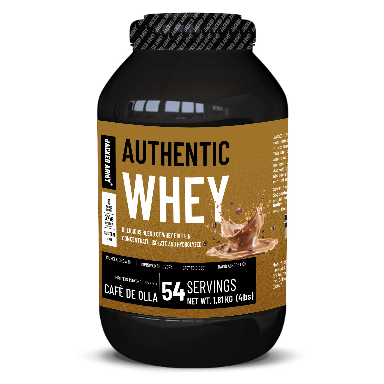 Authentic whey protein (Blend of concentrate , Isolate and Hydrolyzed) - Image 8