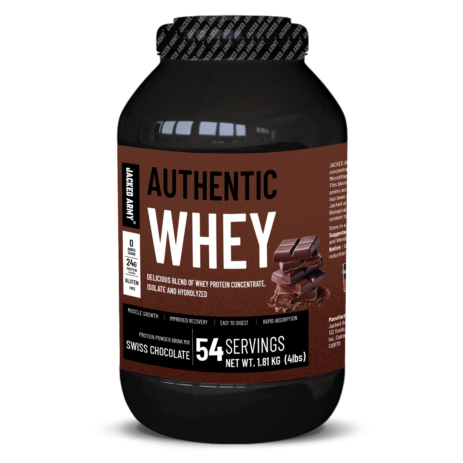 Authentic whey protein (Blend of concentrate , Isolate and Hydrolyzed) - Image 9
