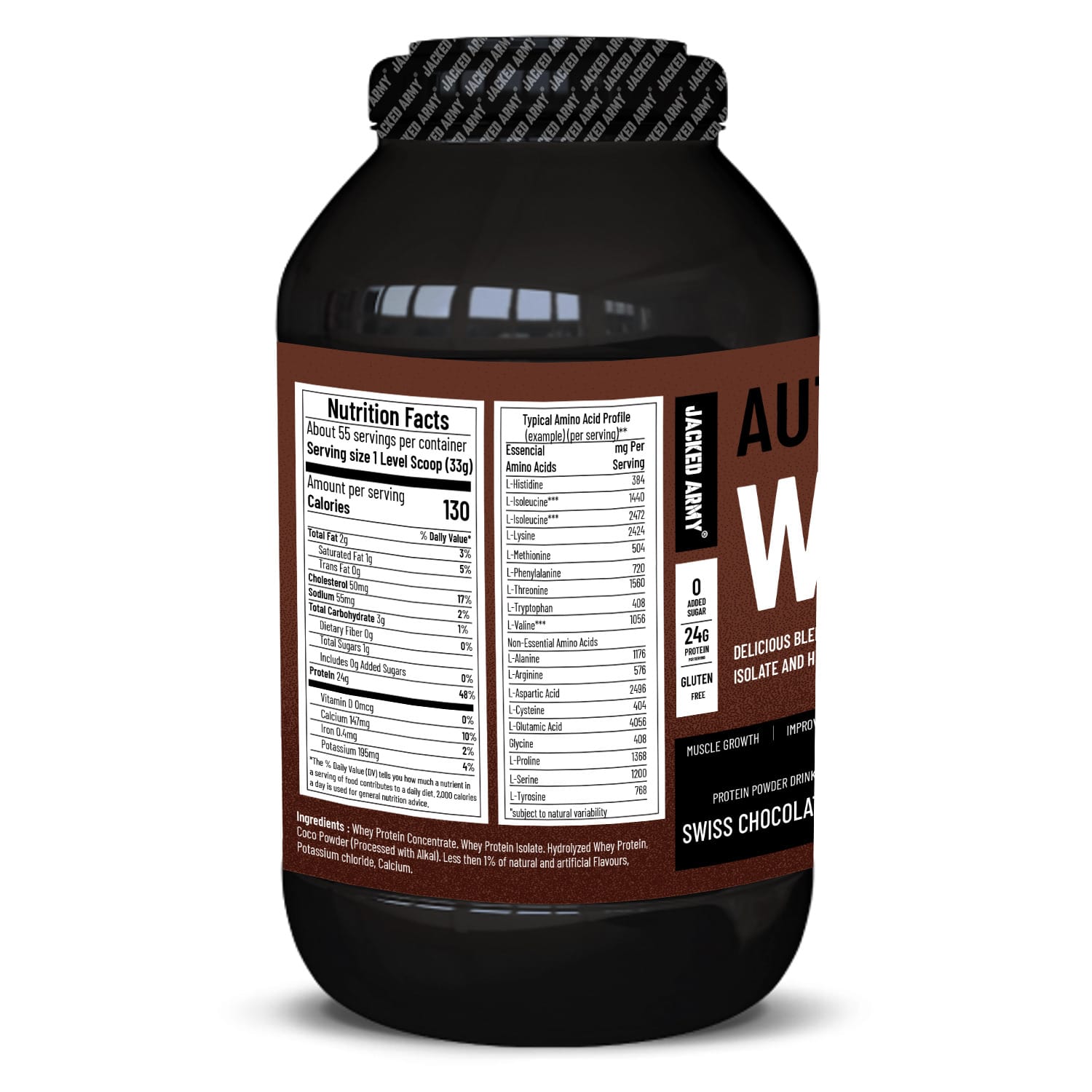 Authentic whey protein (Blend of concentrate , Isolate and Hydrolyzed) - Image 5